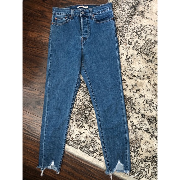 Levis Wedgie high rise jeans - Picture 3 of 5